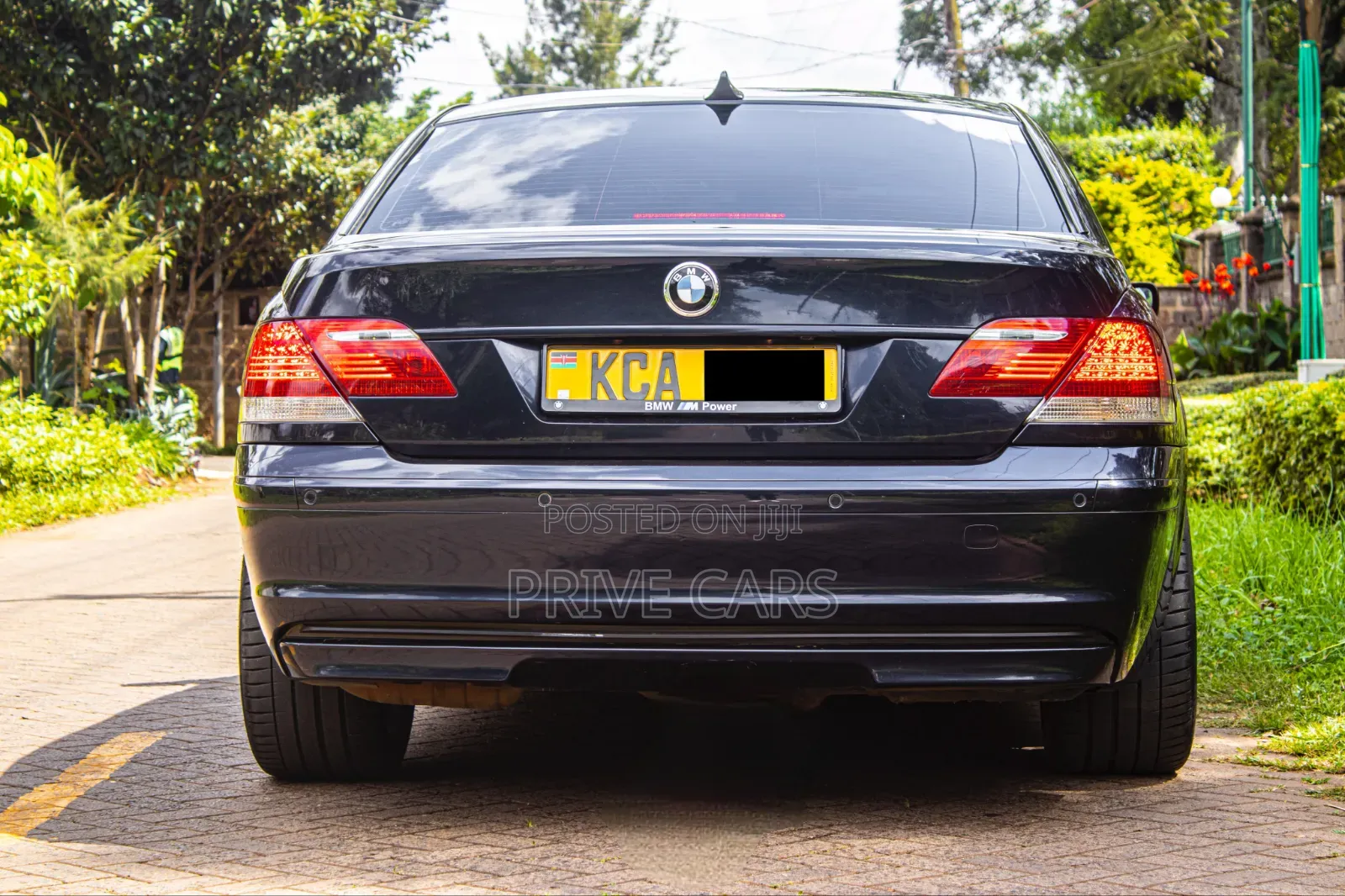 BMW 7 Series 730Li 2009 Blue