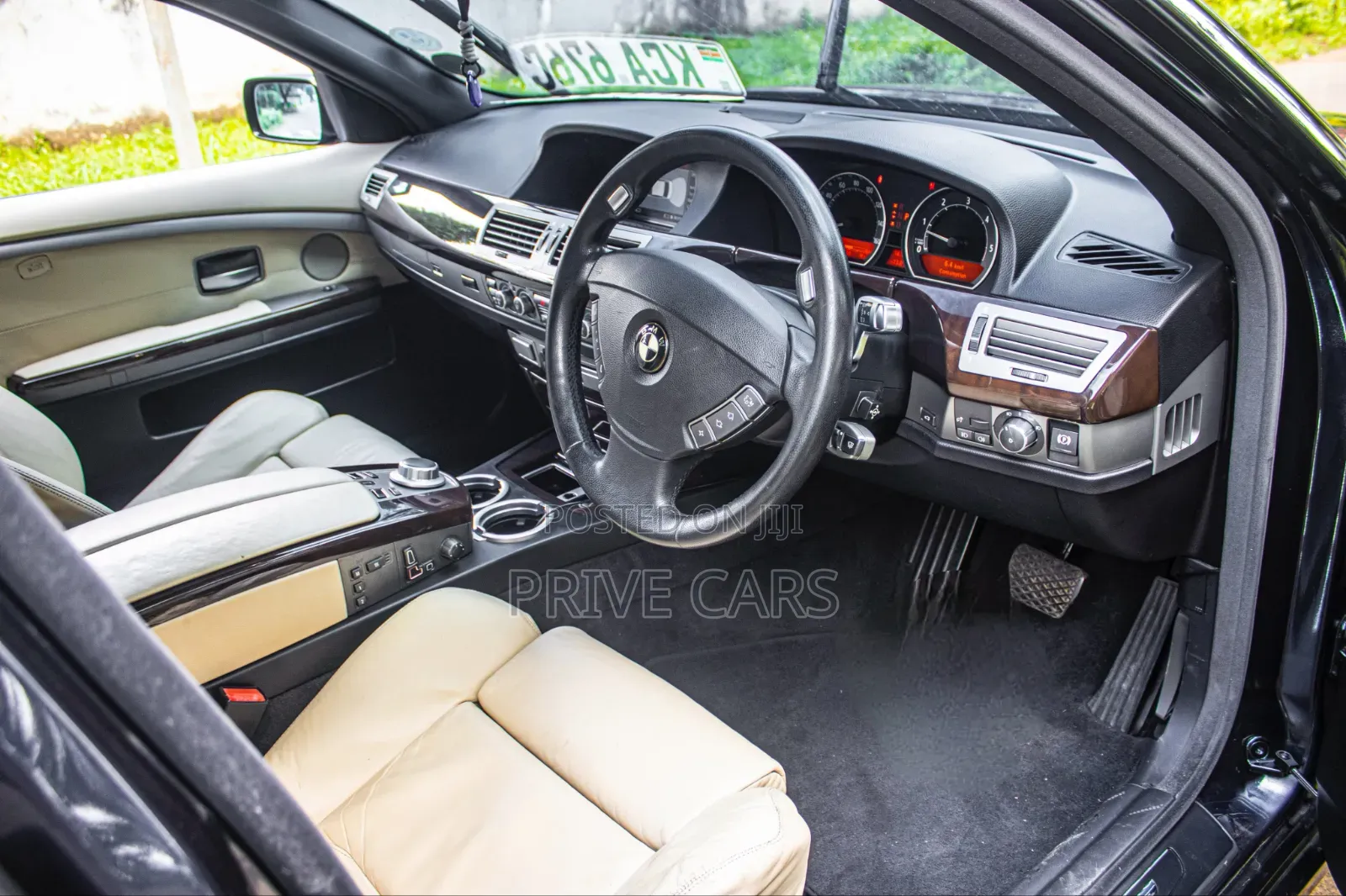 BMW 7 Series 730Li 2009 Blue