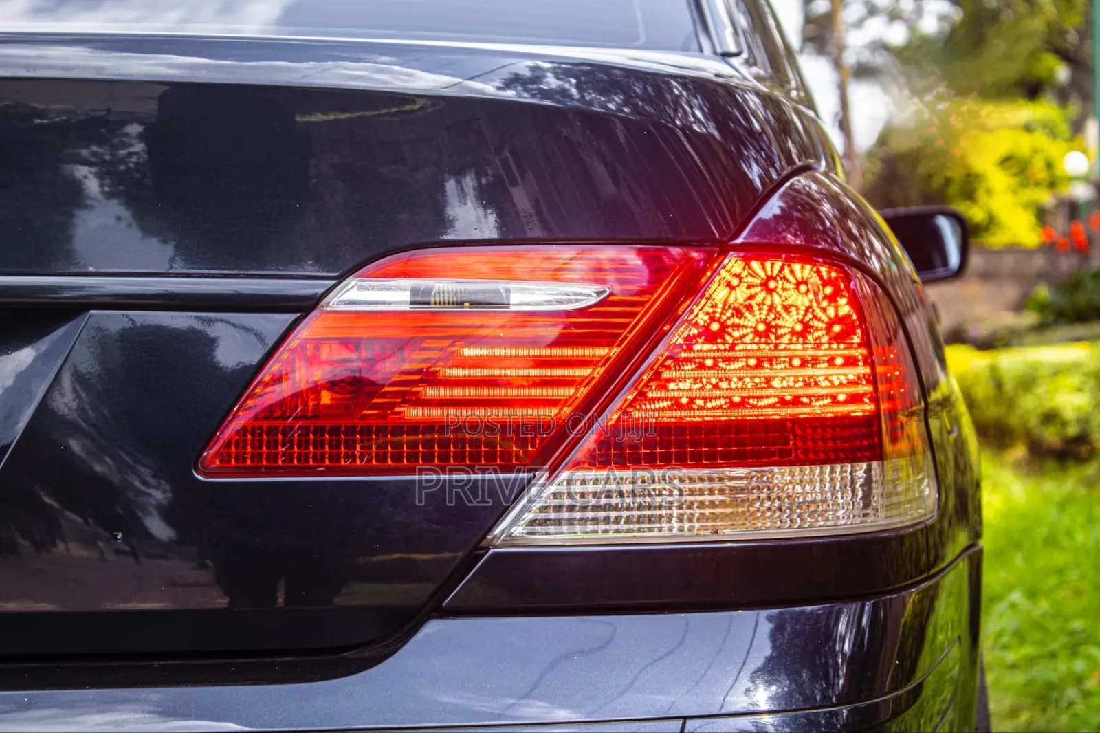 BMW 7 Series 730Li 2009 Blue