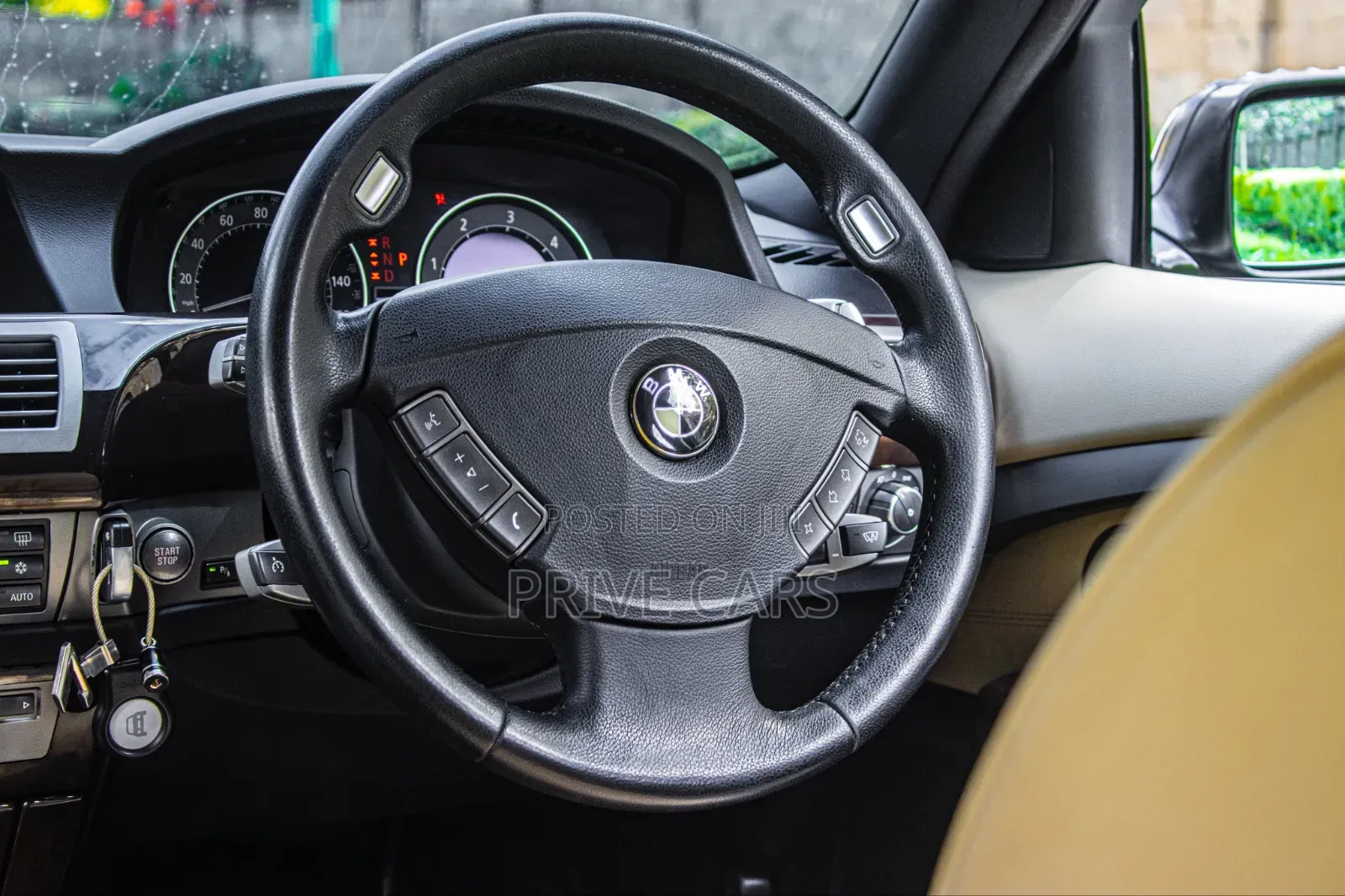 BMW 7 Series 730Li 2009 Blue