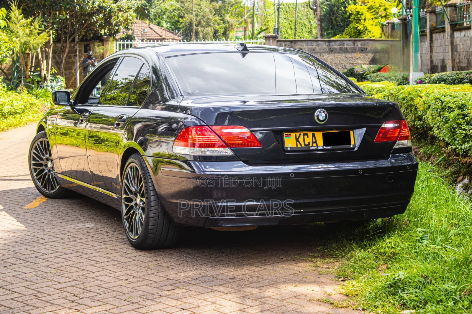 BMW 7 Series 730Li 2009 Blue