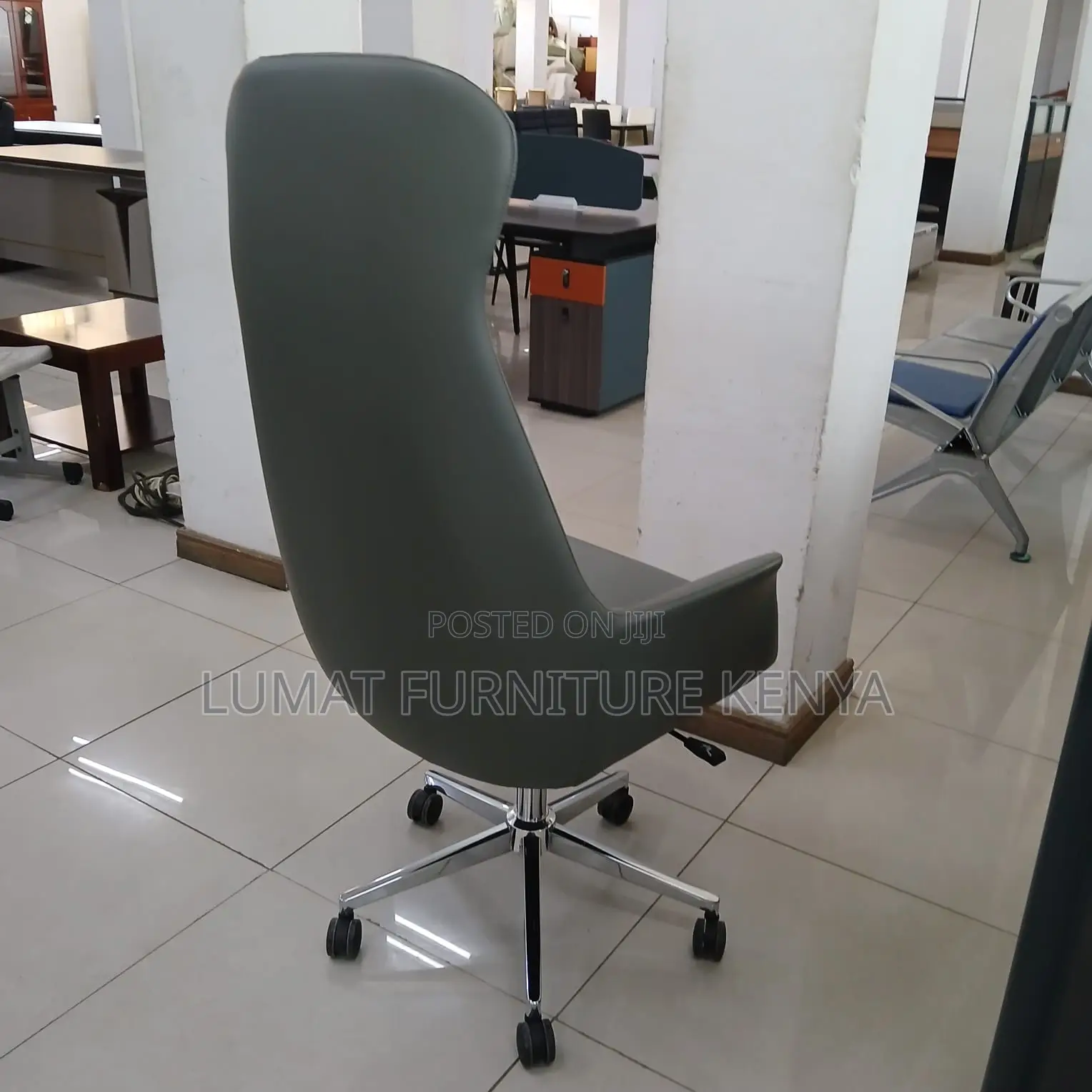 Gray Unique Executive Office Chair