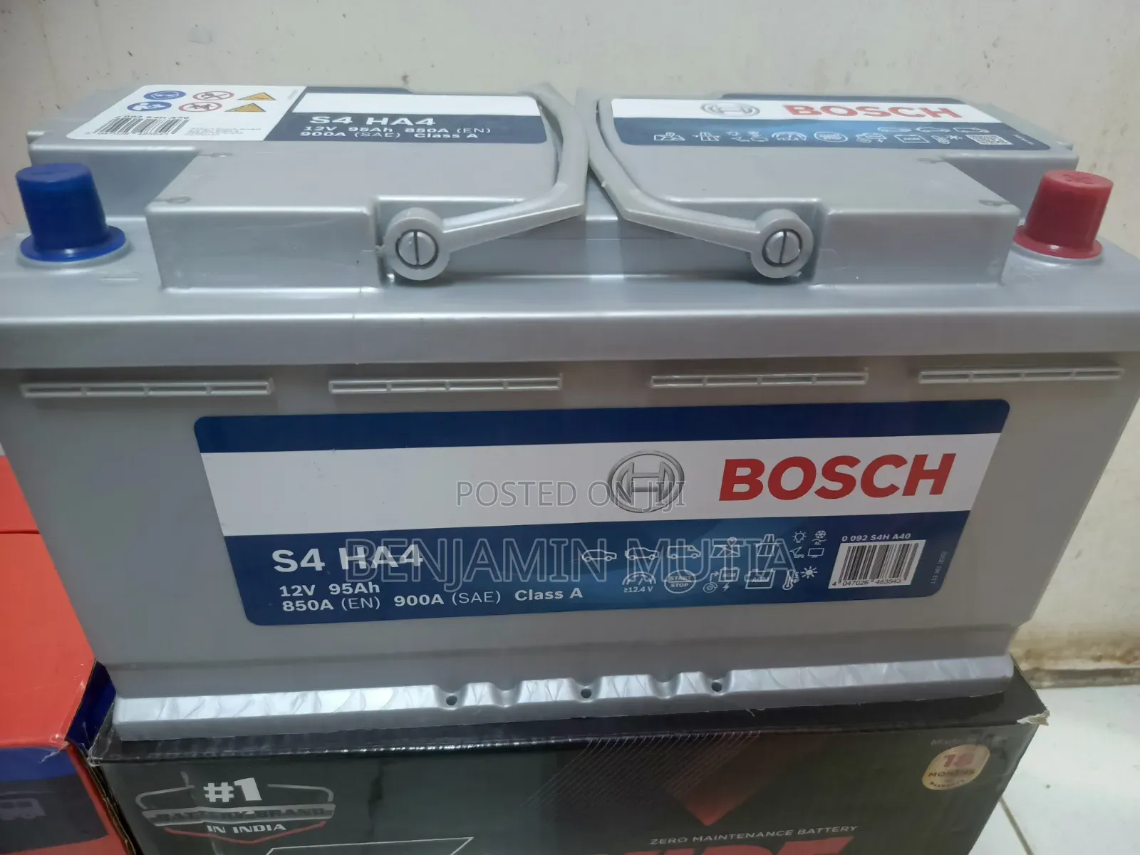Battery Din 95ah Agm