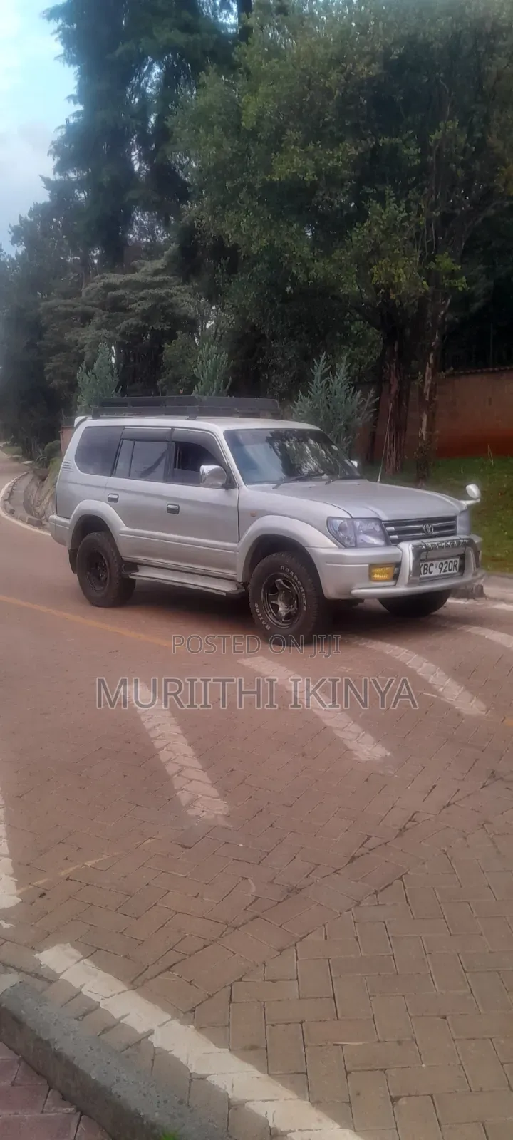 Toyota Land Cruiser Prado 2004 Silver