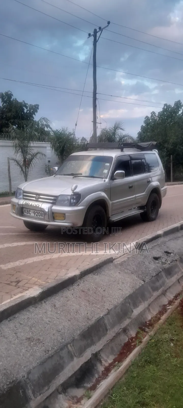 Toyota Land Cruiser Prado 2004 Silver