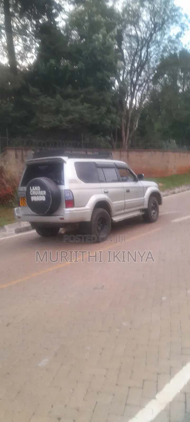 Toyota Land Cruiser Prado 2004 Silver