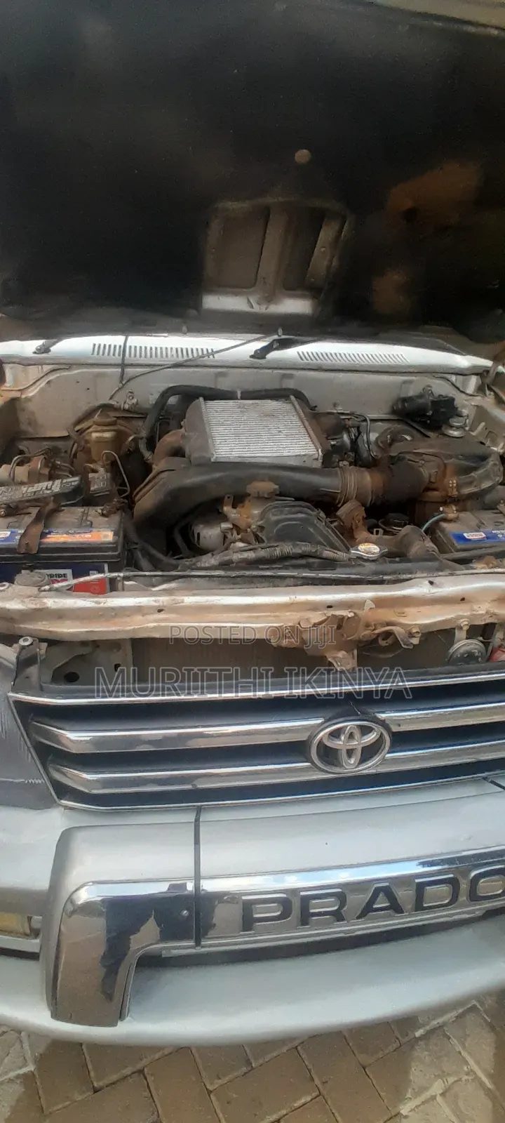 Toyota Land Cruiser Prado 2004 Silver