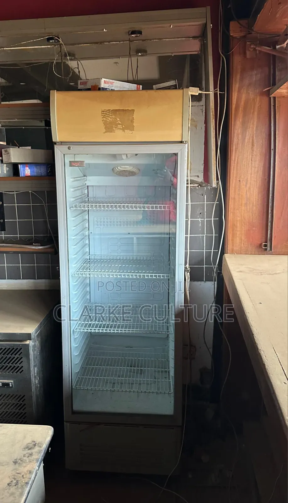 Glass Fridge and Freezer(Quick Sale)