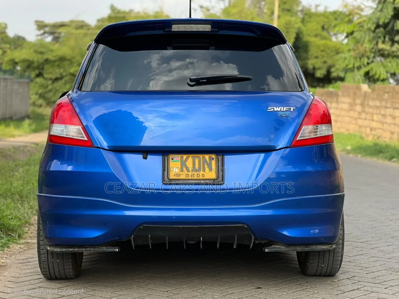 Suzuki Swift RS 2016 Blue