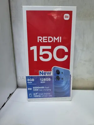 New Xiaomi Redmi 15C 4G 256 GB Red