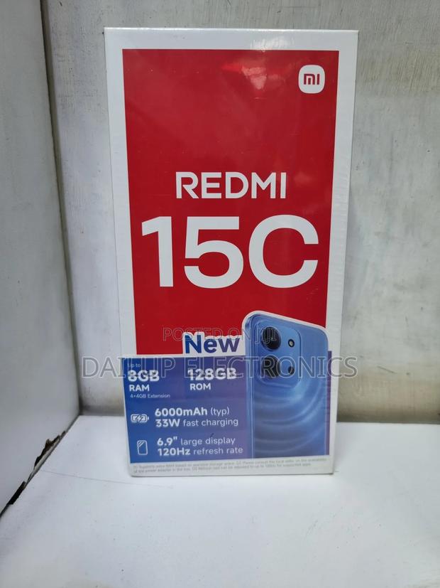New Xiaomi Redmi 15C 4G 256 GB Red
