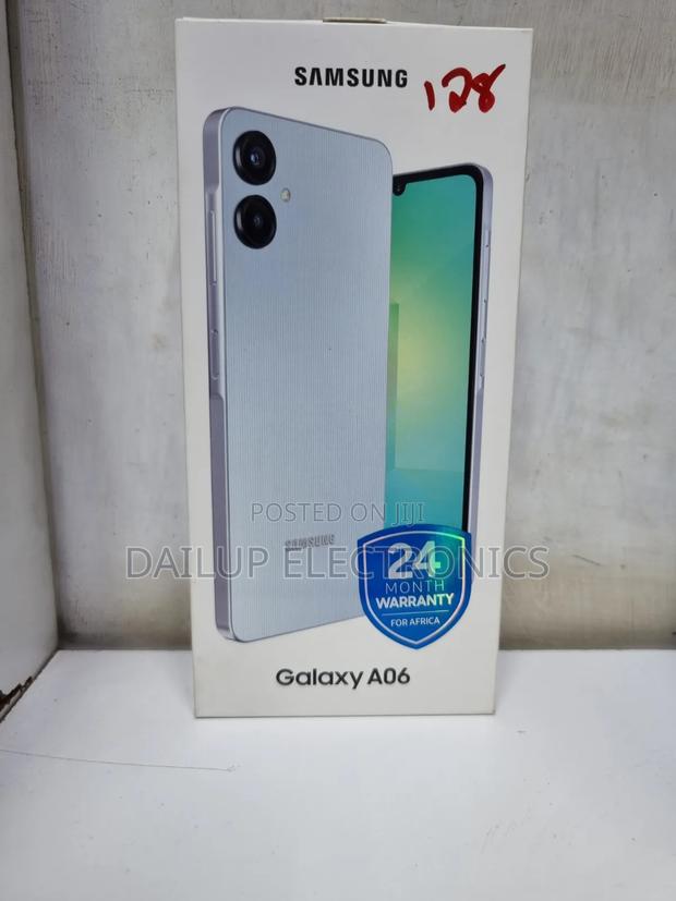 New Samsung Galaxy A06 128 GB Silver