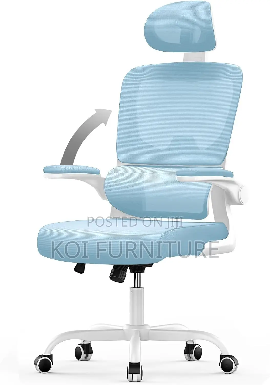 Office Chairs; Executive Orthopedic High Fabric Office Chair