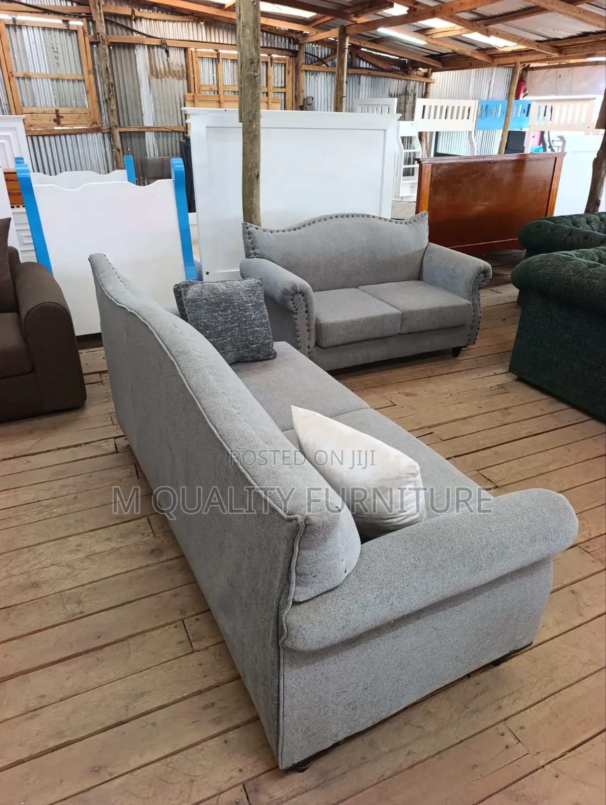 Comfortable Gray Couch