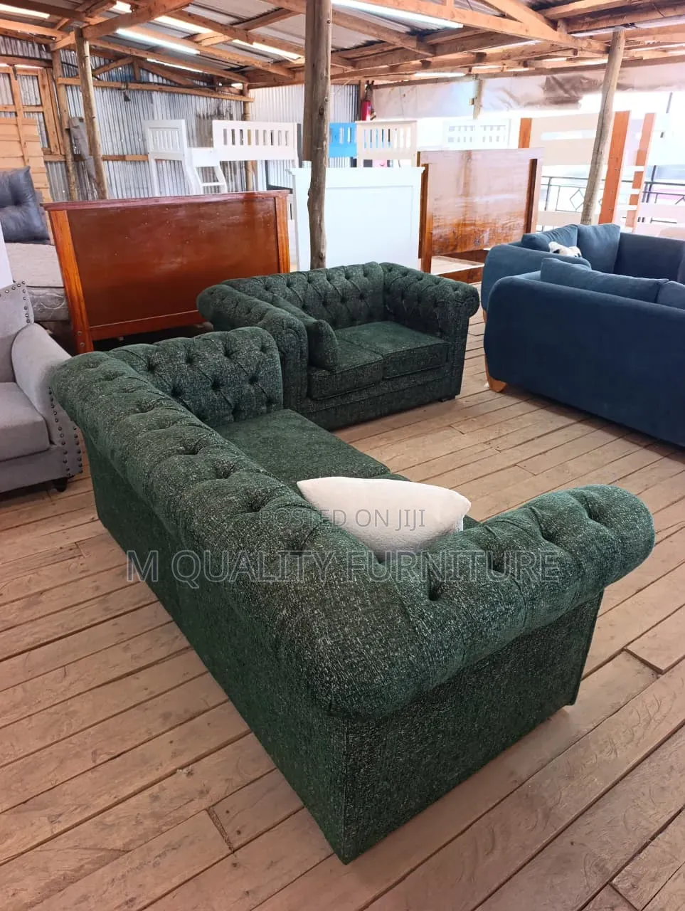 Luxury Fabric Lounge