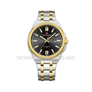 Naviforce Nf9226 Two Tone Steel Watch for Men