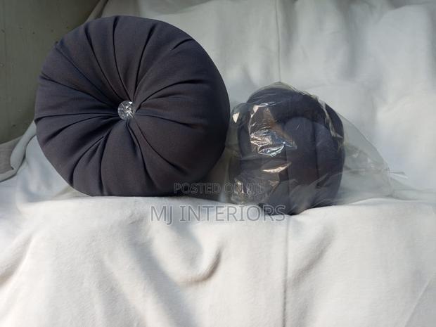 Luxury Sofa Cushions With Unique Round and Knot Designs