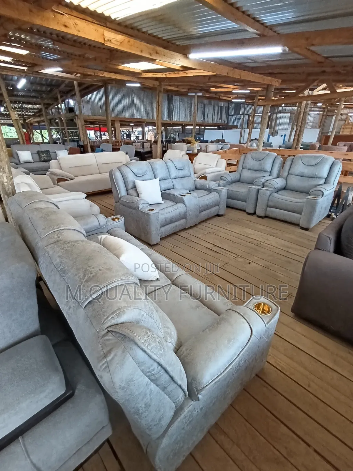 Contemporary Family Sofa Set