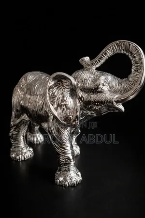 Antique Silver Elephant