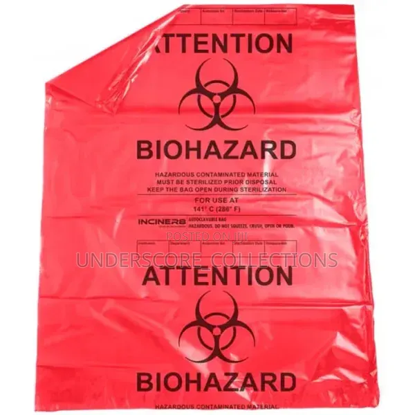 Red Biomedical Waste Bags