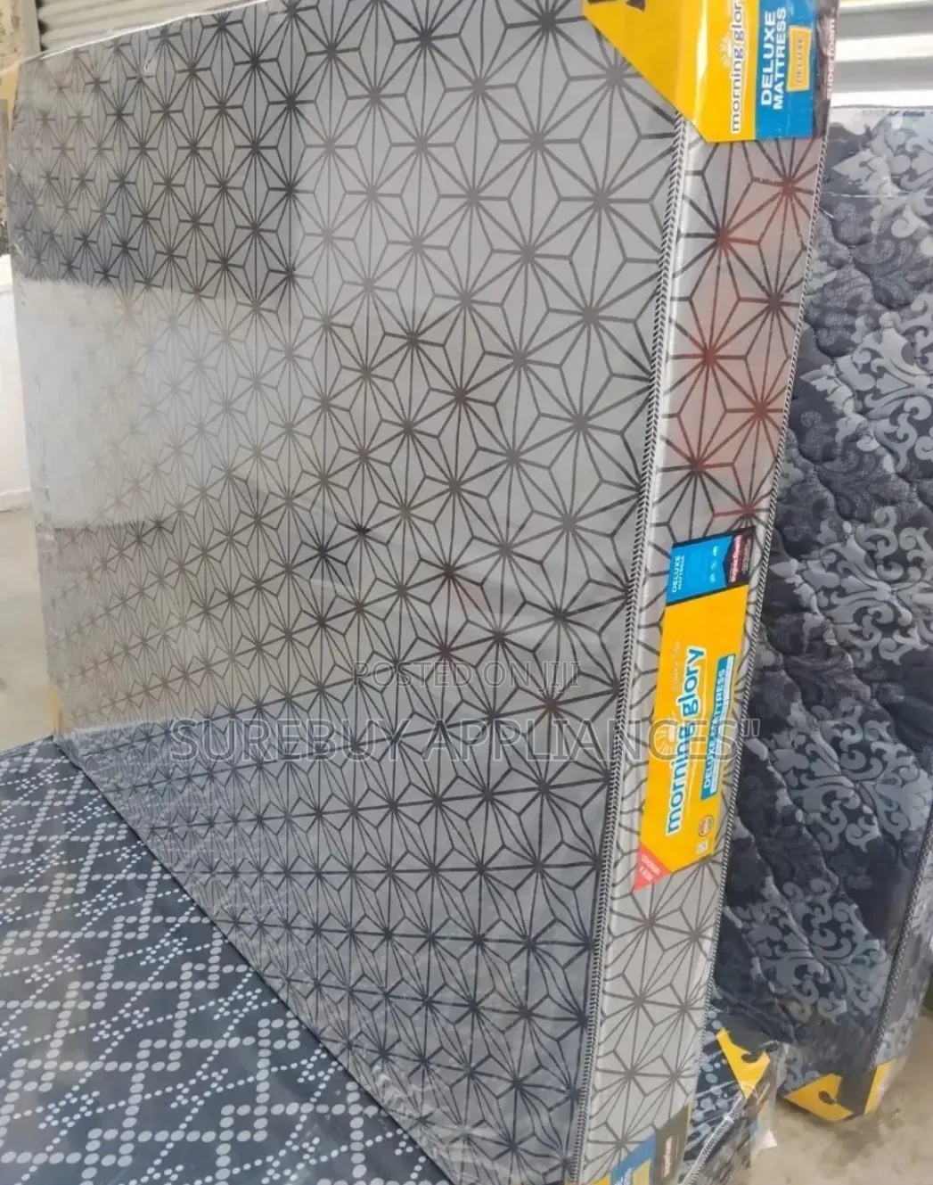 Morning Glory 5×6×6 Inches Medium Plain Mattress 6 Inch Support Bed