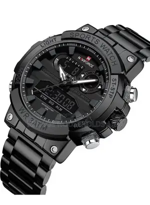 Naviforce Nf9237 Dual Display Black Watch for Men