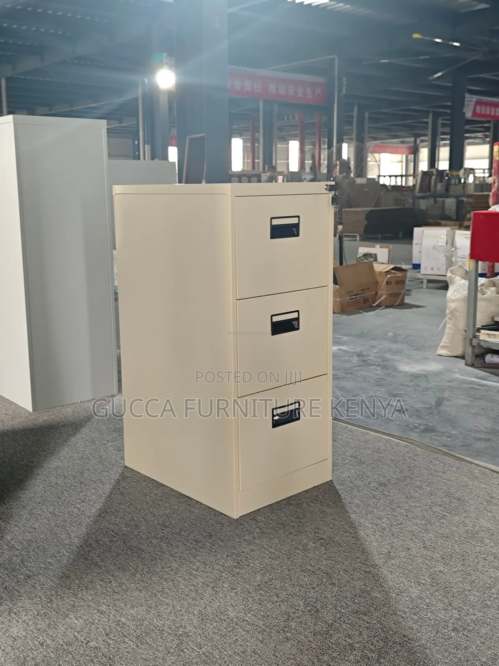 3 Drawer Steel Cabinet.