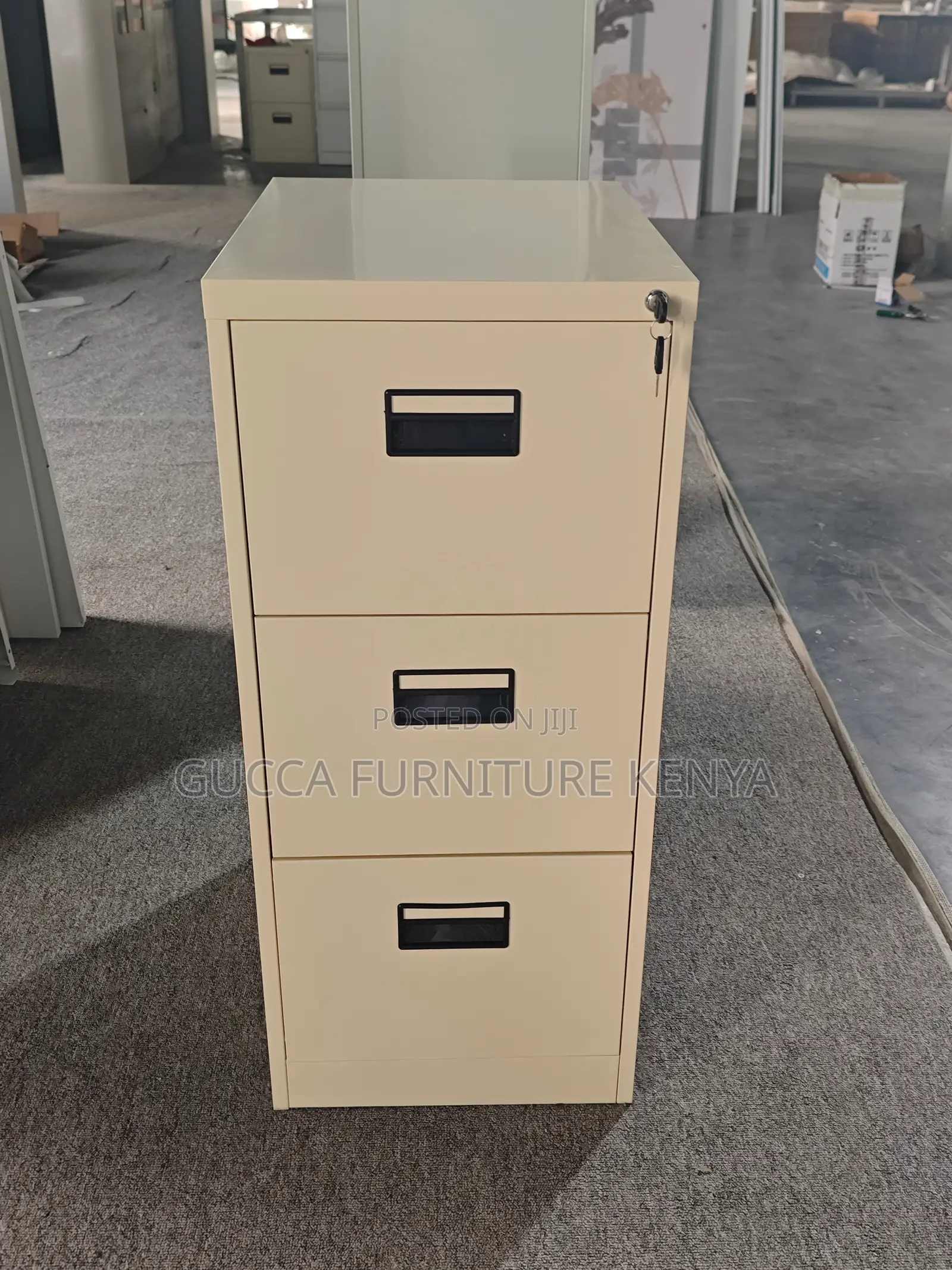 3 Drawer Steel Cabinet.