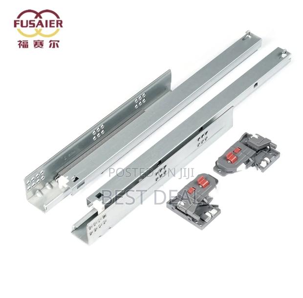 Under Mount Heavy Duty Double Extension Rails - thumbnail 2
