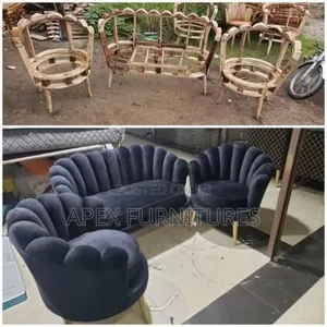 Black 5 Seater Set