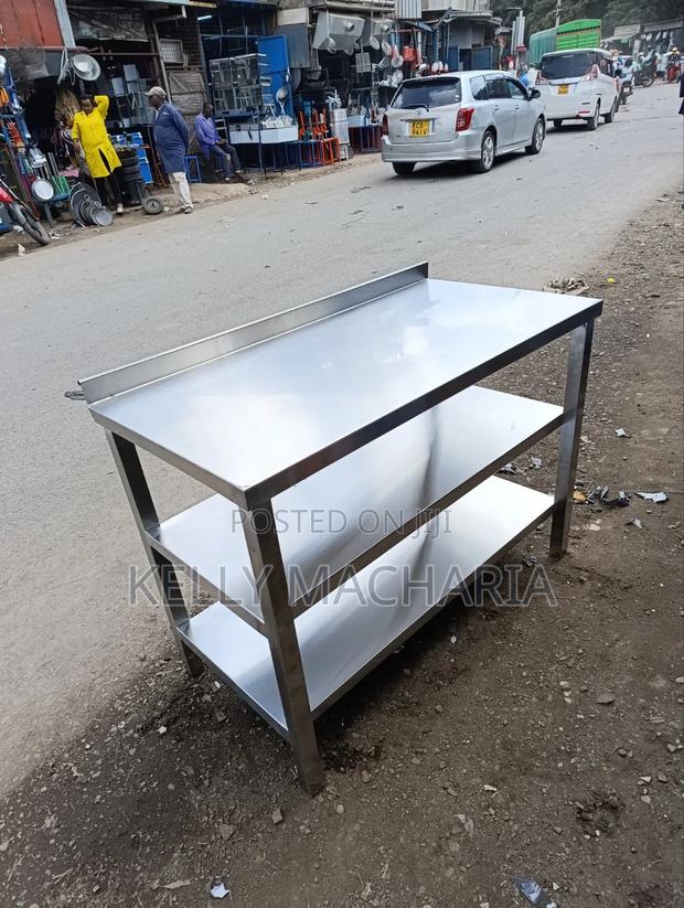 Three Tier Stainless Steel Working Tables - thumbnail 10