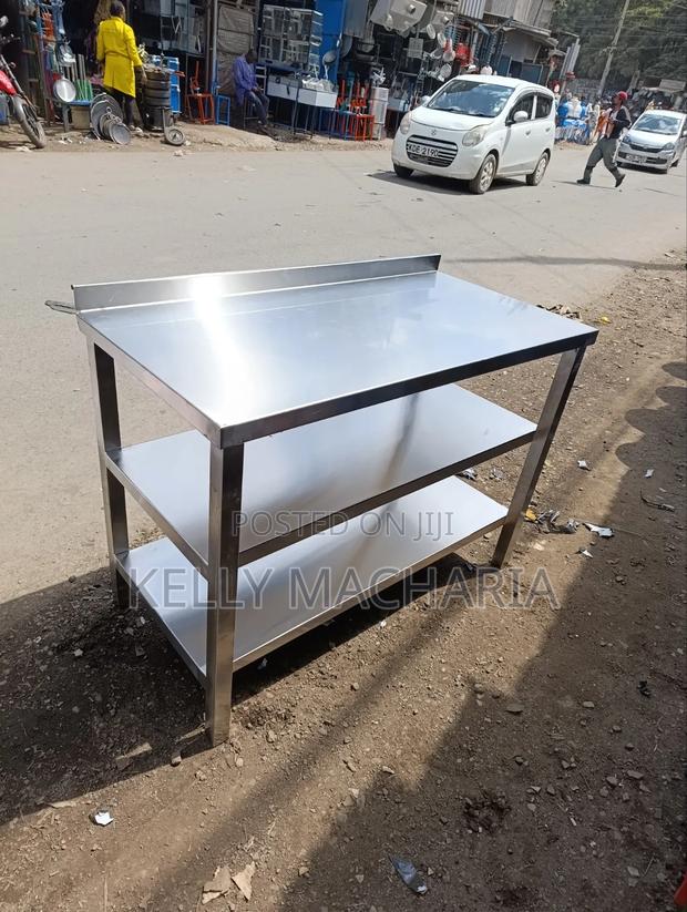 Three Tier Stainless Steel Working Tables - thumbnail 11