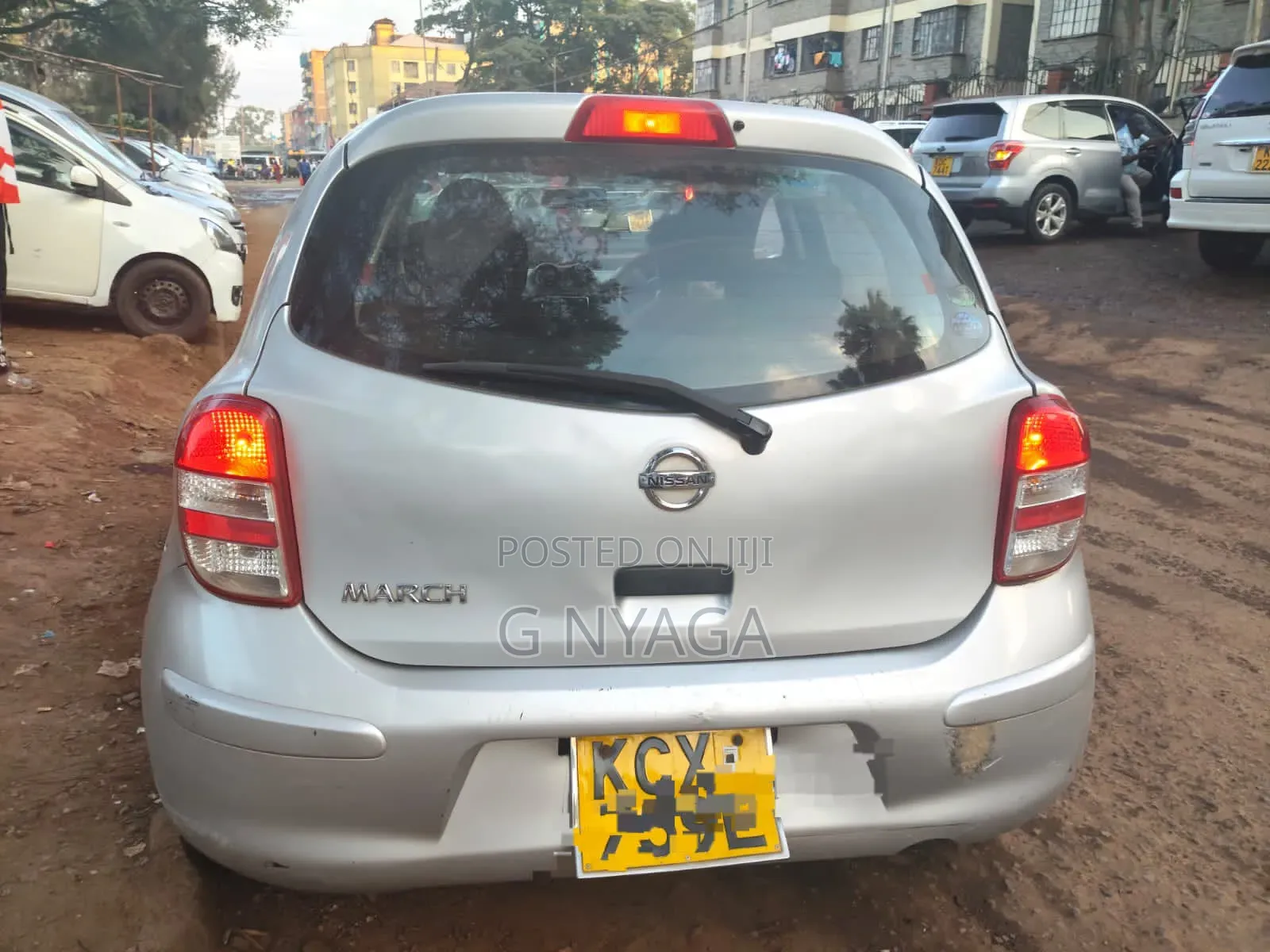Nissan March 2012 Silver