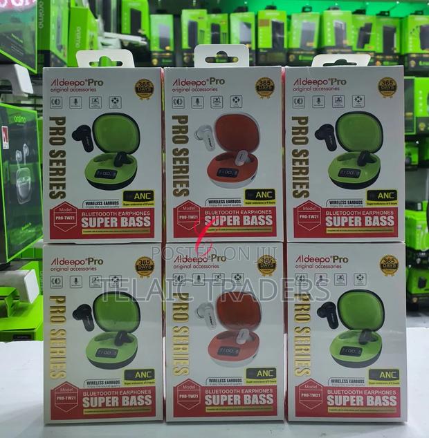 Aldeepo Pro-Tw21 Anc Super Bass Bluetooth Earbuds
