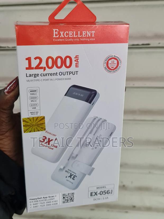 Excellent 12000mah High Quality Powerbank