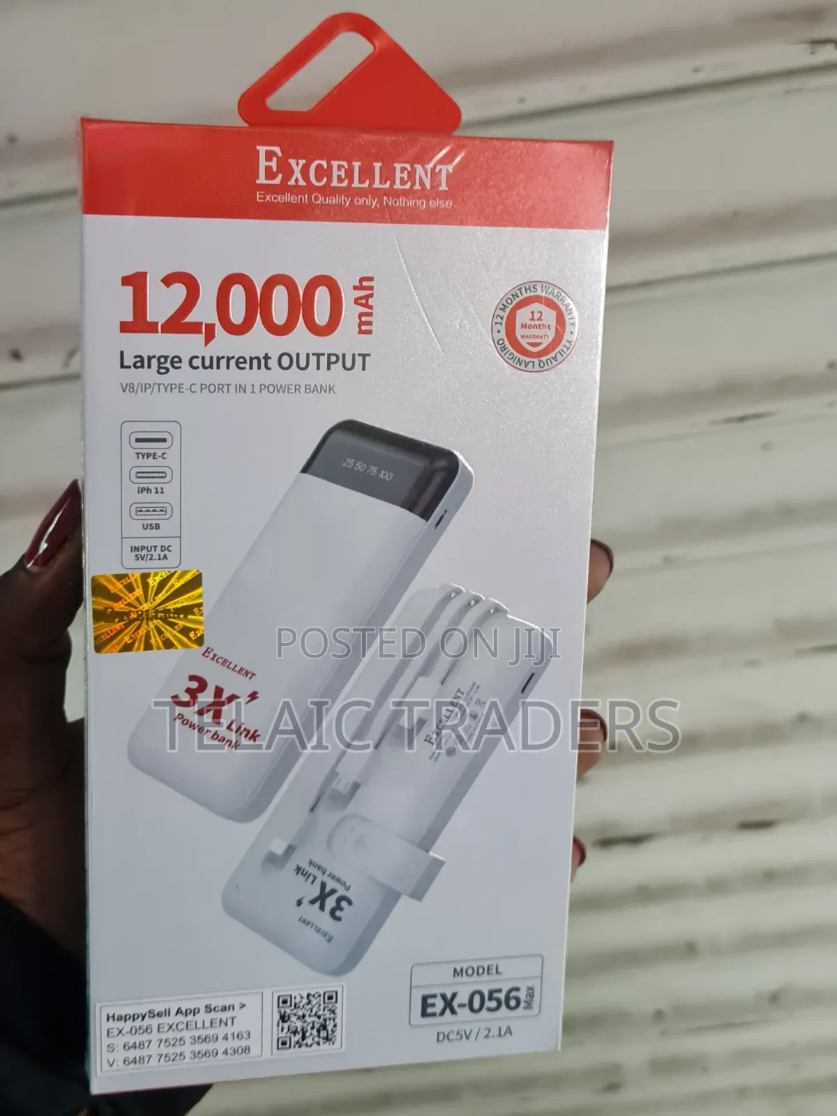 Excellent 12000mah High Quality Powerbank