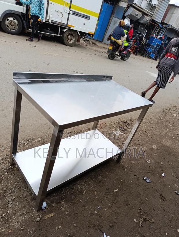 Heavy Duty Working Top Stainless Tables/44 - thumbnail 4