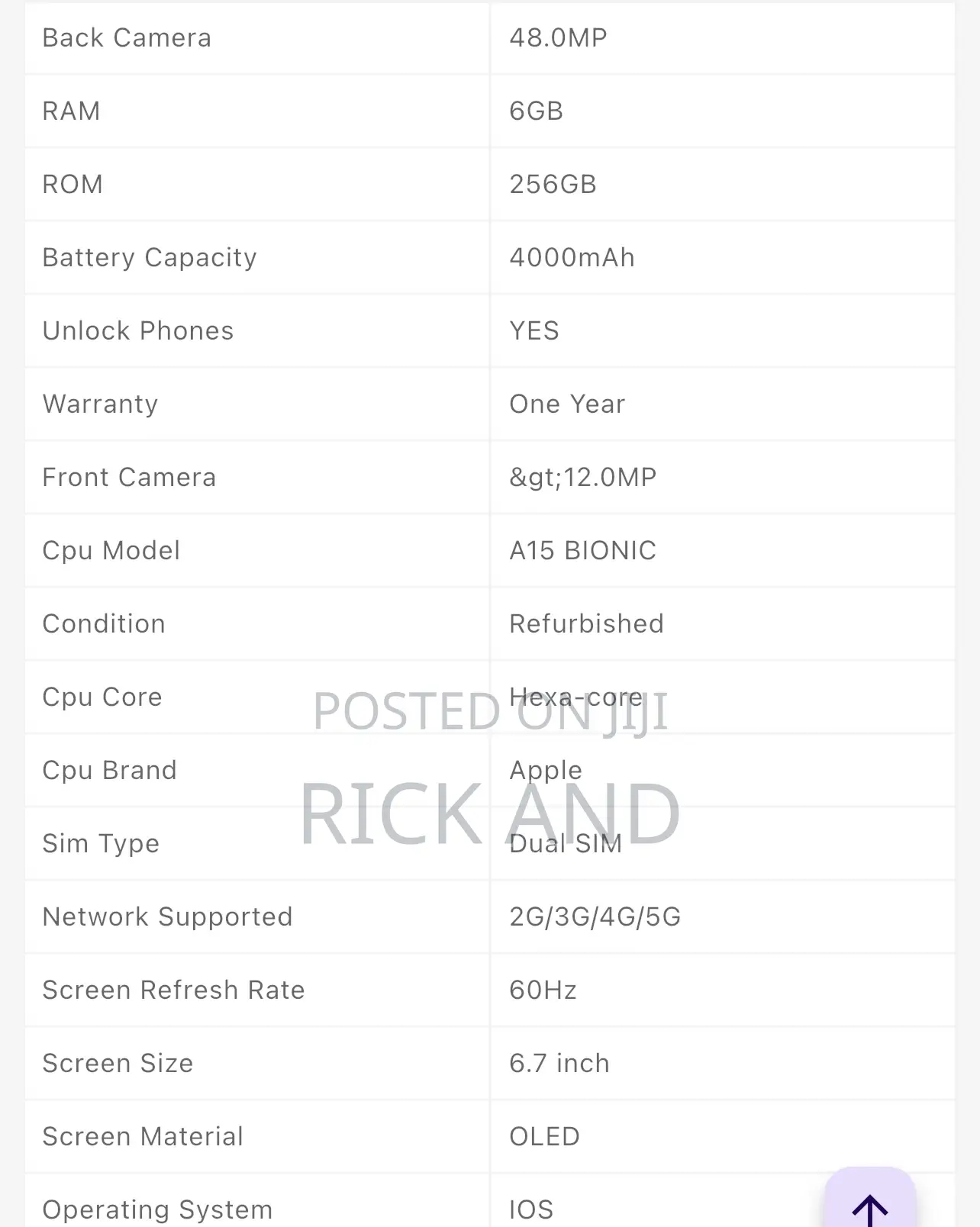 Apple iPhone 12 Pro Max 256 GB Black