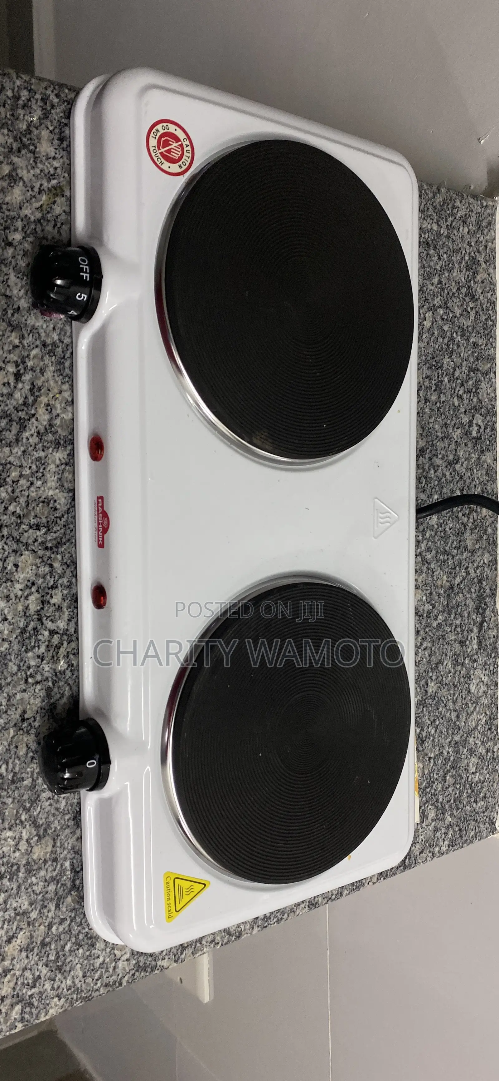 Electric Hot Plate Cooker – Fast Heating Portable