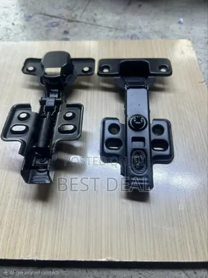 Malpha Hinges Matt Black