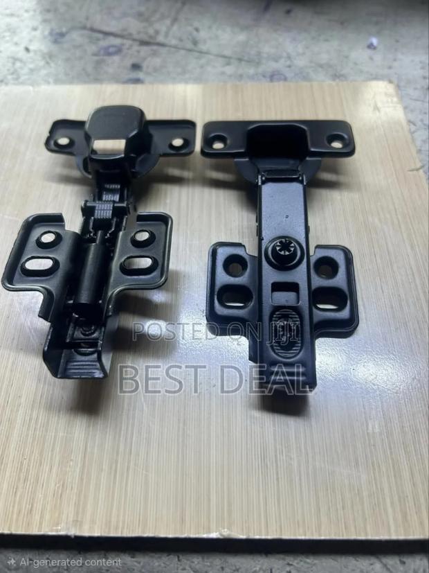 Malpha Hinges Matt Black