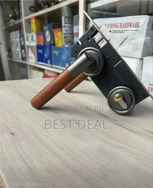 Wooden Handle Door Lock