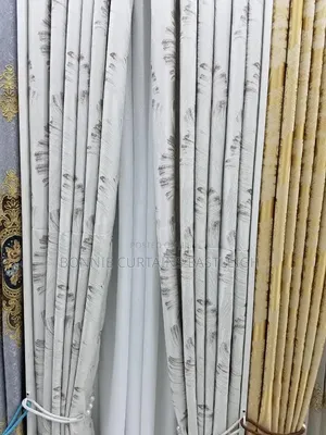 Nicely Curtains With Rings and White Plain Sheer