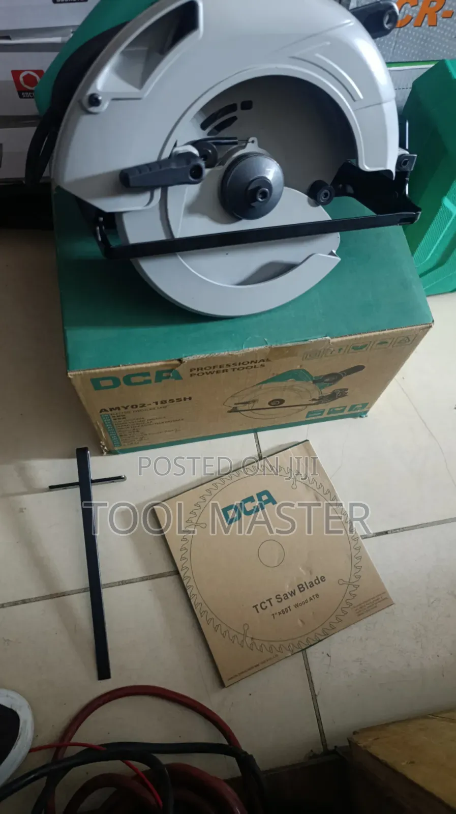Dca 7" Electric Circular Saw/1600watts Dca Circular Saw