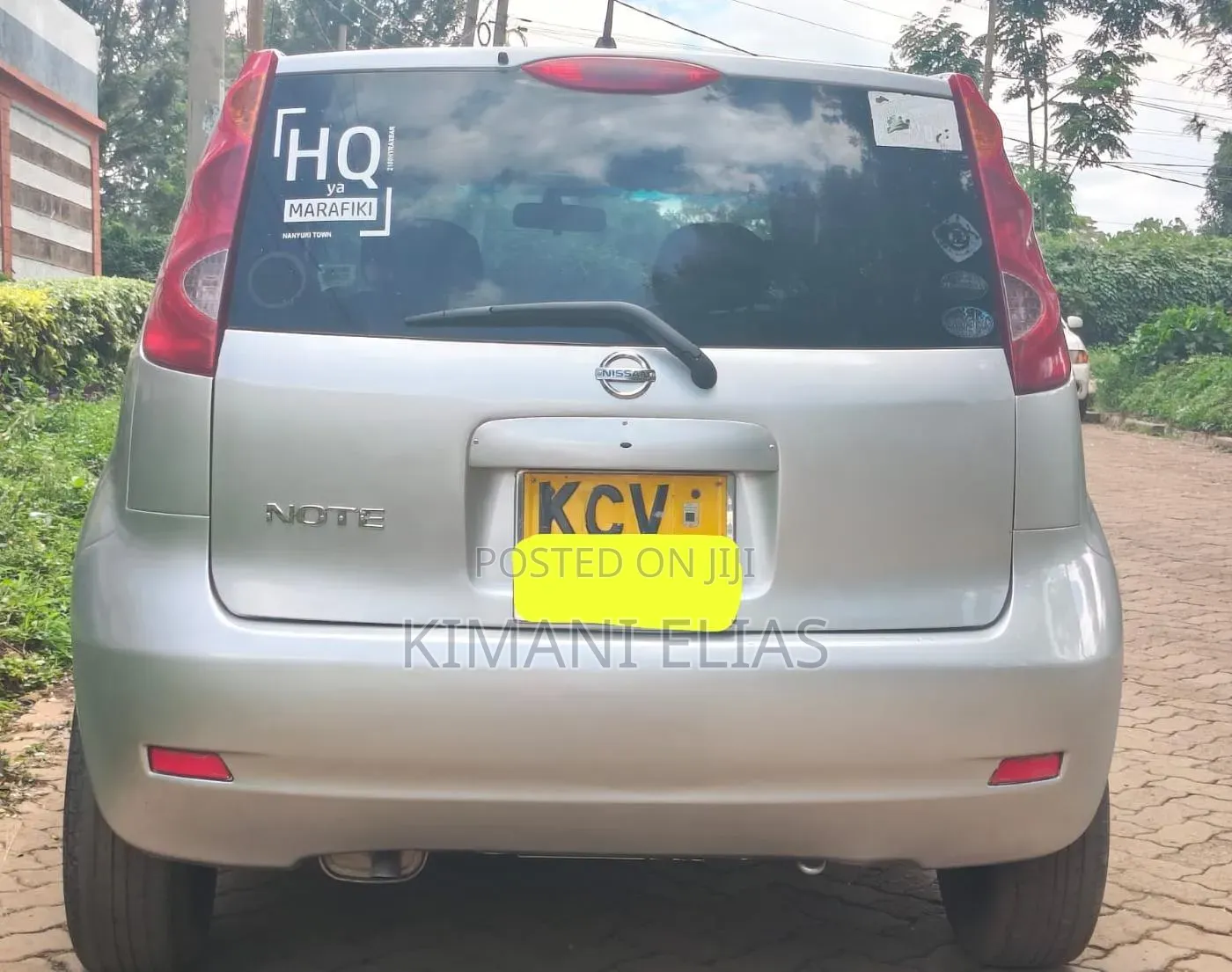 Nissan Note 2012 Silver