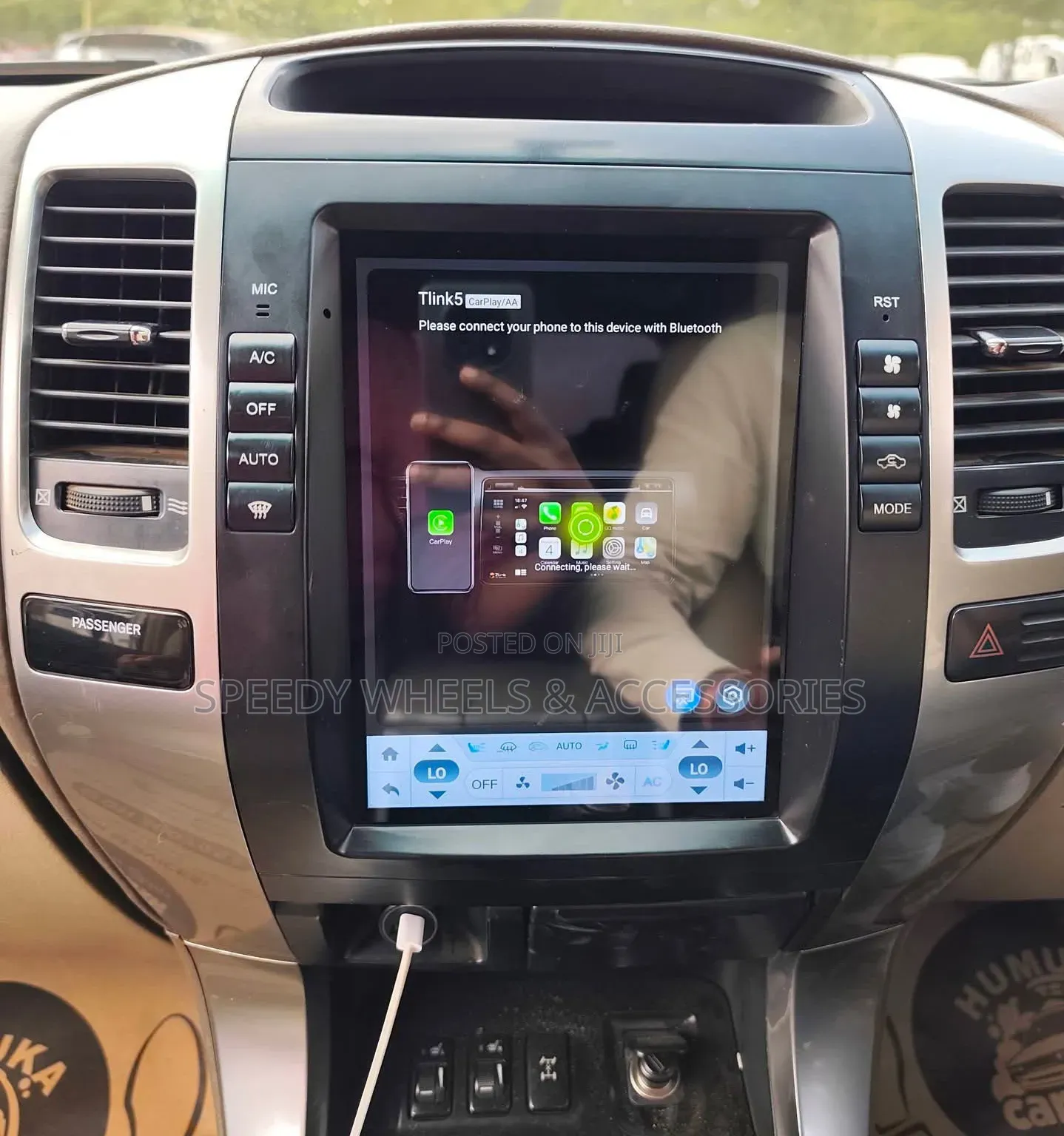 Landcruiser Prado 120 Android Tesla Radio