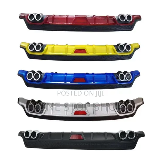 Rear Diffuser With Aerodynamic Look,Built in Design Element,Compatible
