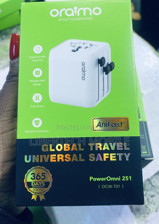 Oraimo Global Universal Adaptor - thumbnail 2