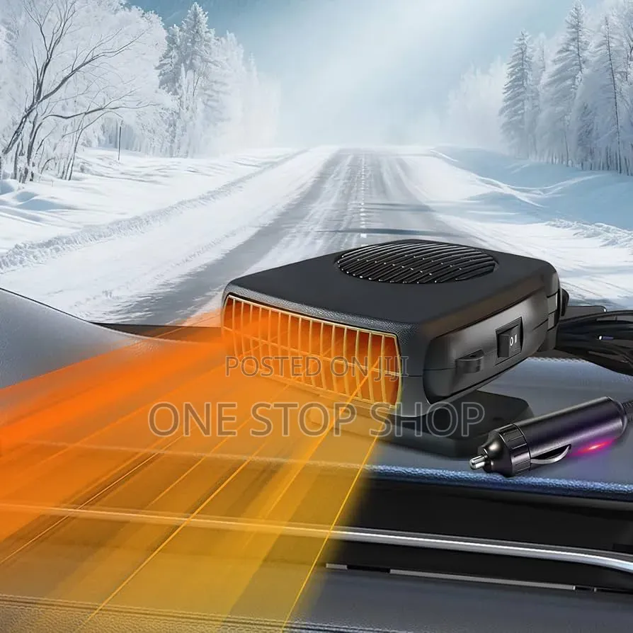Generic Car Heater Defroster Fan With 360° Adjustable Base for Airflow