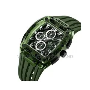 Naviforce Nf7105 Green Tonneau Watch for Men